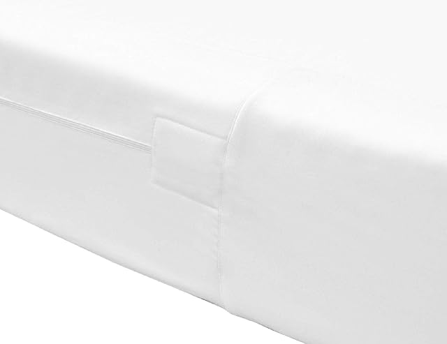 The House Of Emily Bed Bug Proof Protector Mattress Encasement Cover Zippered Anti Dust Mite Breathable Total Mattress Protection (Double 54" x 75" + 8" depth)