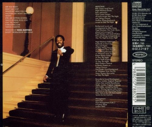 BILLY OCEAN - Nights (Feel Like Getting Down) - Disque CD