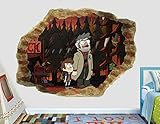 ☻3D Wandaufkleber Dekorative Aufkleber eignen sich sehr gut für Babys, Kinder, Jungen im Teenageralter, Mädchen im Teenageralter, Kindergärten und alle Erwachsenen. Sie sind entfernbar, repositionierbar (wieder klebbar) und wiederverwendbar, ohne Spuren, klebrige Rückstände oder beschädigte Oberflächen zu hinterlassen.