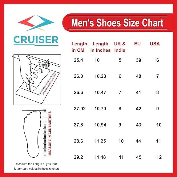Image of Cruiser Men's Sneakers | Multi-Color Casual Lace Up Shoes for Men | Trendy Chunky Thick Sole Retro Trainer with Color Block |Perfect for Casual,College,Gym,Running, Outdoor,Travel & Street Style(2660)
