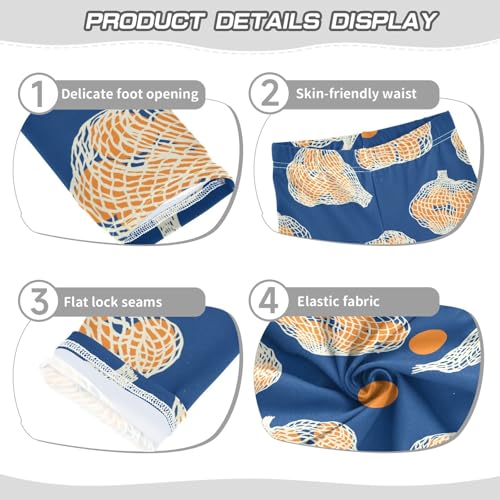 Girls Leggings Fruits in Mesh Bag Toddler Girls Clothes Leggings for Girls Toddler Girls Leggings 3-4T3