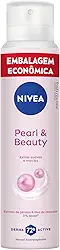 NIVEA Desodorante Aerossol Pearl & Beauty 200ml - Proteção por 72h para axilas mais suaves e bonitas