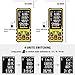 Laser Measure,DEGLASERS 328 Feet Green Laser Measurement Tool with Angle Sensor,Measure Distance, Area and Volume,Pythagorean Mode,±1/16 inch Accuracy,Ft/Ft+in/in/M Units,2.4