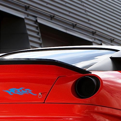 Decalques exclusivos para veículos - Impermeável Sunproof Cool Flame Sticker Car Decal,6 cores acess
