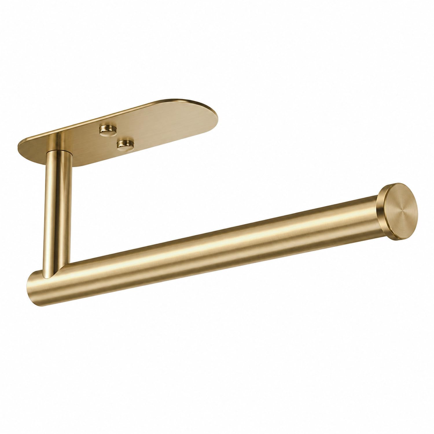 Photo 1 of VAEHOLD Adhesive Paper Towel Holder Under Cabinet Wall Mount Gold
