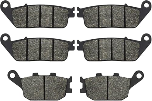Plaquettes de frein moto pour CBR 600 F3 et Hornet CB600F jeu avant et arrière