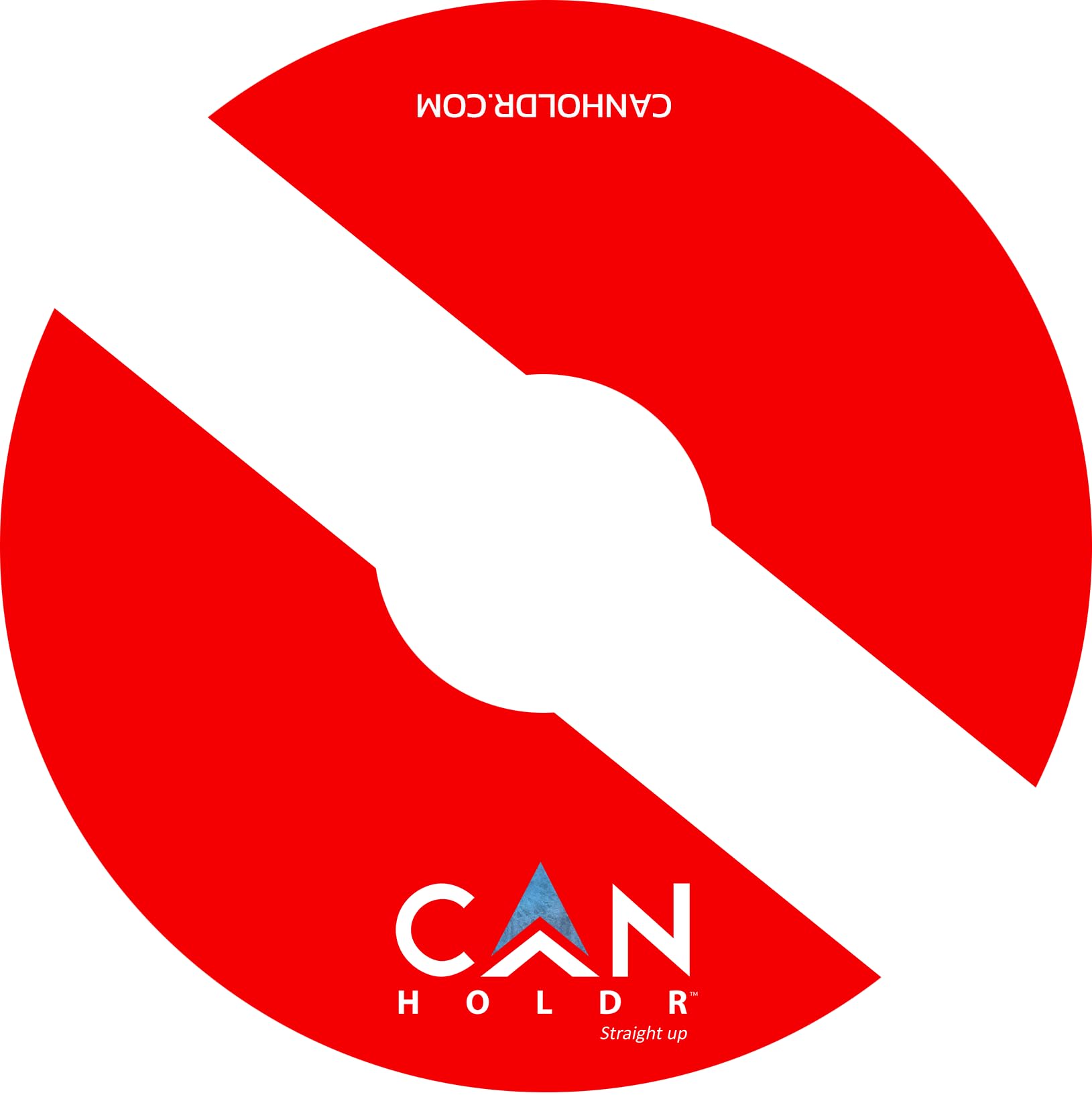 CanCooker CanHoldr Ultimate Suction Cup Drink Holder for Cans, Bottles, Mugs & More | 2 Pack | Perfect On The Go Can Holding System Securely Mounts on Numerous Surfaces | Dive Flag