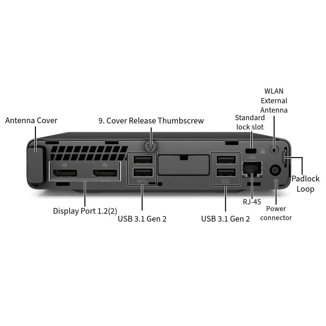 Amazon.com: HP ProDesk 600 G5 Mini Desktop, Intel Core i5-9500T