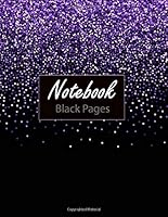 Algopix Similar Product 3 - Notebook  Black Pages  100 Pages