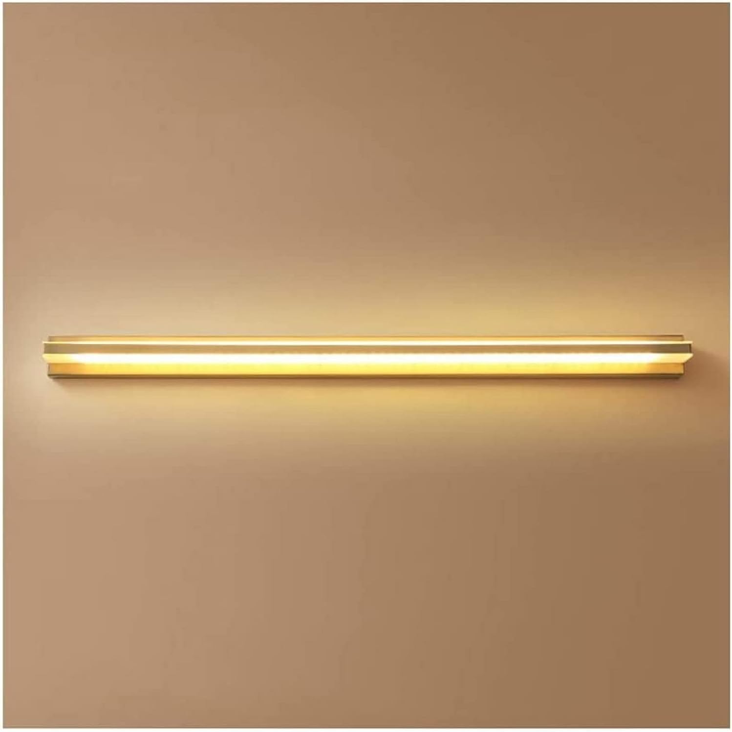 Mirror Lamp Mirror Front Light All Copper Led Modern Bathroom Sink Mirror Cabinet Wall Lamp Simple Makeup Mirror Light Home Decor Wall Lamp,Chandeliers