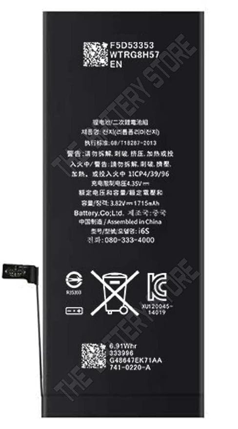 Image of Original Battery for iPhone 6s A1633, A1688, A1691, A1700 /1715mAh Battery with 6 Months Warranty*** (J00239)