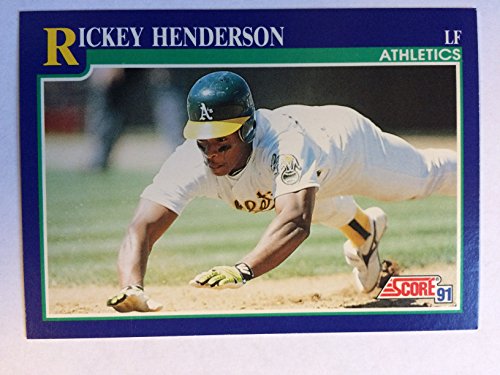 1991 Score #10 Rickey Henderson NM/M (Near Mint/Mint)