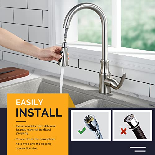 Angle Simple TN22 Kitchen Faucet Head Replacement, Angle Simple Kitchen Sink Faucet Parts thumb #6