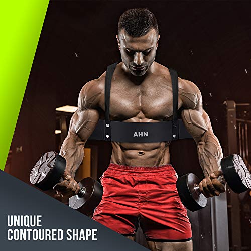 Advanced Arm Blaster Bicep Curl Support. Ultimate Brace for Safely Building Strength