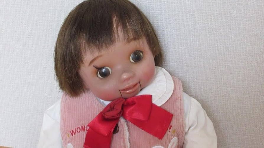 5157   レトロ　腹話術のお人形みたい可愛い顔立ち　ピック人気 レトロ 腹話術のお人形みたい可愛い顔立ち 人気 - メルカリ