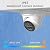 Anpviz 4K PoE IP Camera Outdoor, 8MP Smart Dual Light Turret Camera, Human/Vehicle Detection, 2.8mm Lens Wide Angle, Full Metal Housing, Built-in Mic, 120dB WDR, IP67 Waterproof, No Adapter