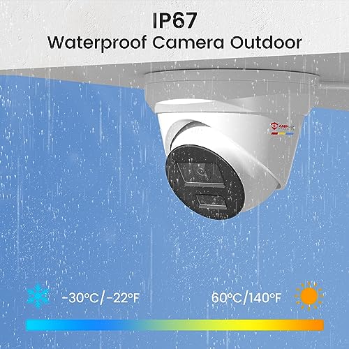 Anpviz 4K 8MP PoE IP Camera, Turret Wired Security Camera Outdoor - image 8