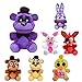Cinco Noches En Freddy'S 4 FNAF Freddy Fazbear Bear Mangle Foxy Bonnie Peluches De Peluche Muñeca Niños Regalos 7 Unids / Set 18Cm