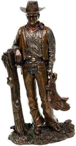 Studio Collection Bronze Screen Legend Standing Cowboy - John Wayne
