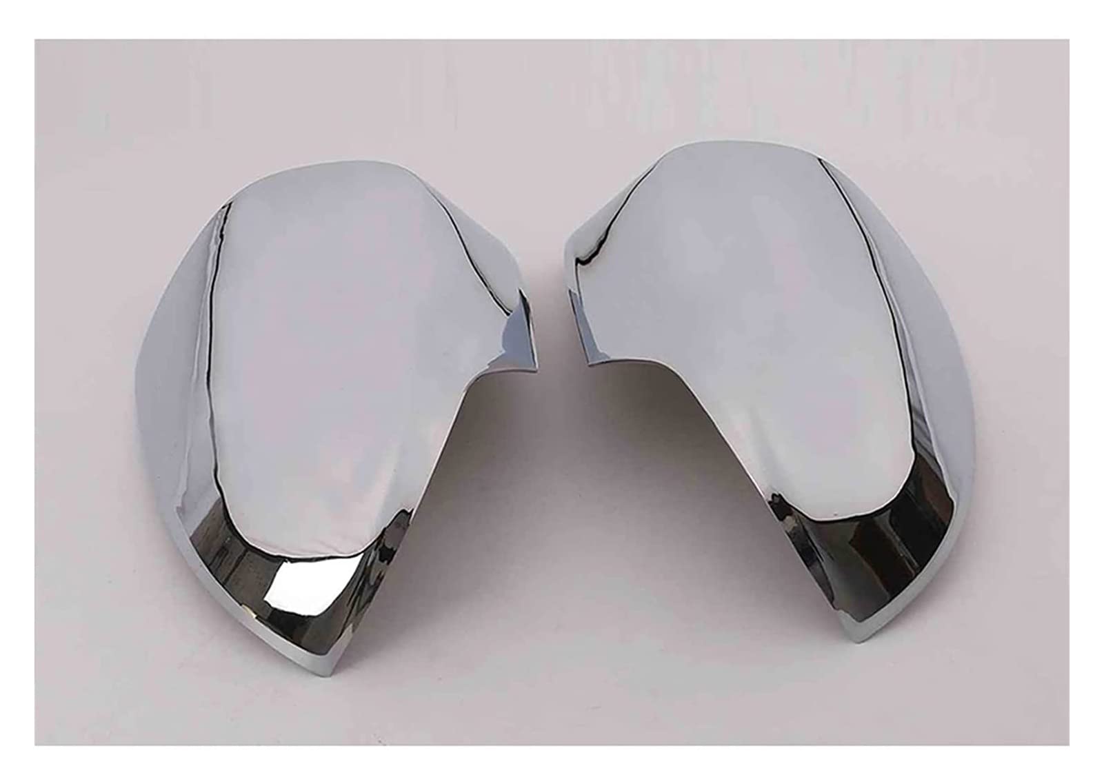 Coque Rétroviseur Extérieur Voiture Rétroviseur pour Toyota pour Yaris pour XP150 2013 2014 2015 2016 2017 2018 Voiture Rétroviseur Couvercle Garniture Chrome Côté Tourner