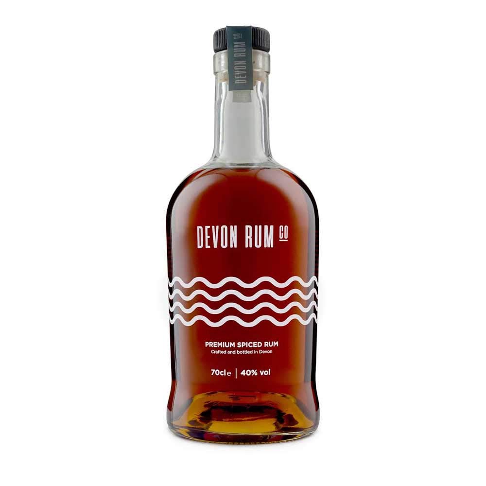 Devon Rum CoPremium Spiced Rum | Hand-Crafted with Exotic Caribbean Rums, Aromatic Spices and Fresh Citrus | 40% ABV | 70cl