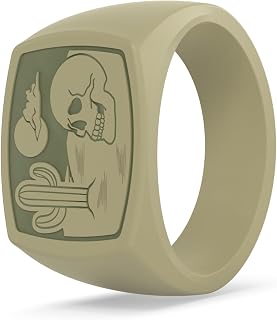 Enso Rings Signet Silicone Rings