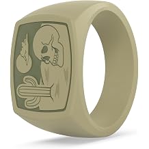 Enso Rings Signet Silicone Rings - Made with Premium Materials - Ultra Comfortable & Waterproof