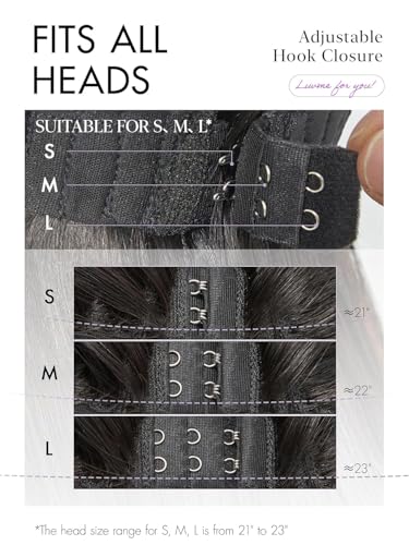 Image of LUVME HAIR 5x5 Lace Front Wigs All-Day Comfort Straight Human Hair Glueless Wigs Human Hair Pre Plucked Pre Cut Long Black Wig Lace Closure Wigs Frontal Wigs Human Hair 26 Inches