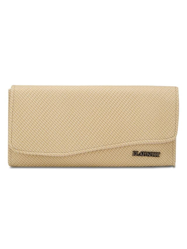 flauntit Hope Faux Leather Small Purse Wallet for Women, Cream-picture-33