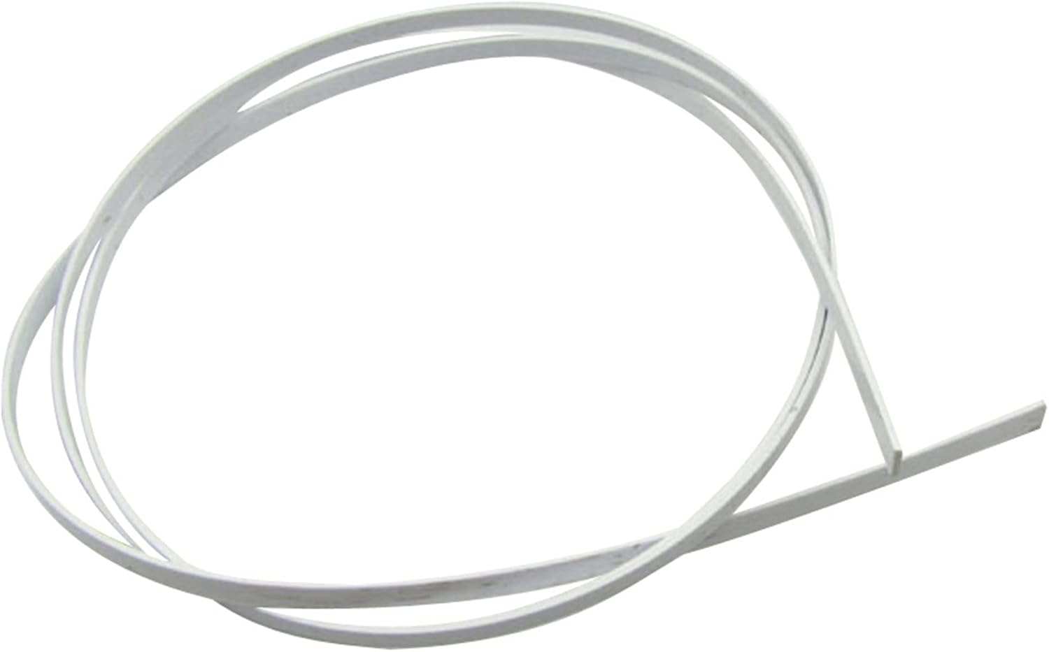 Musiclily 1650mm Plastic Binding Purfling Strip for Acoustic Classical Folk Guitar, Ivory