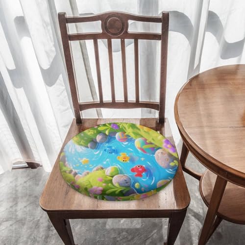 Cojín de asiento con viscoelástica para sofá cama y sillas de terraza exterior 8