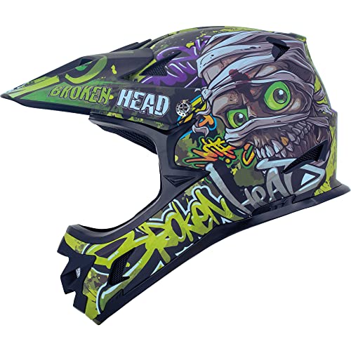 Broken Head Headshot Downhill-Helm & Mountainbike-Helm -...