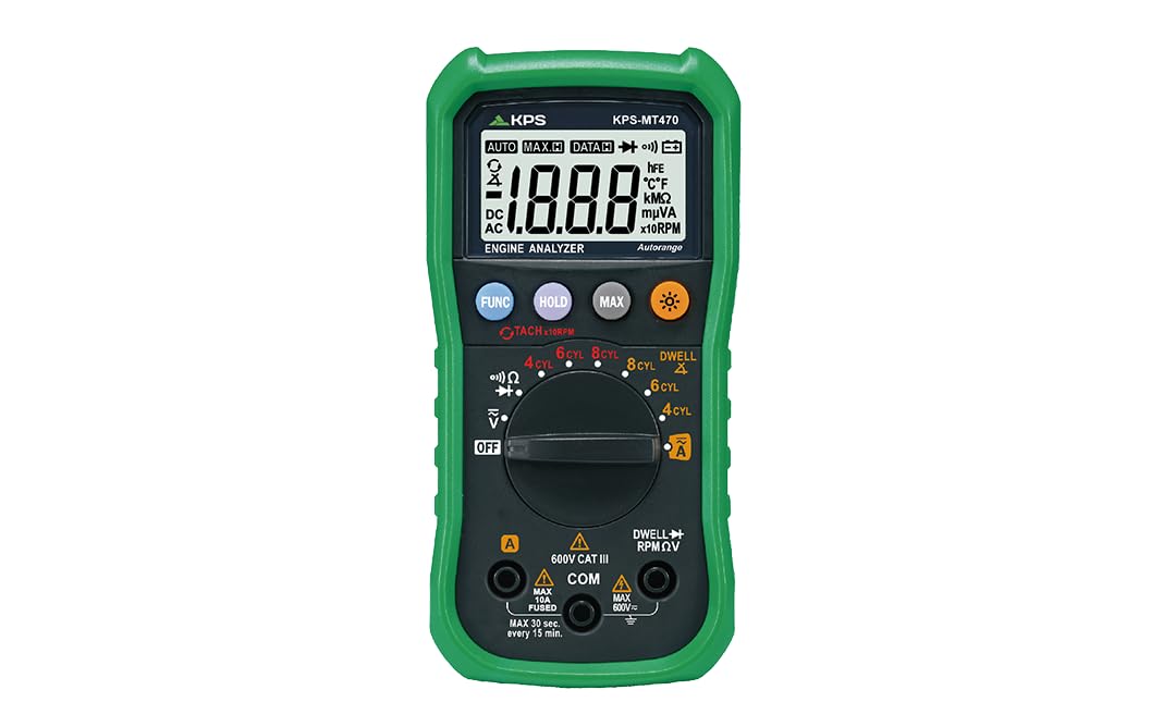 Multimetro digitale auto scala KPS KPS-MT470