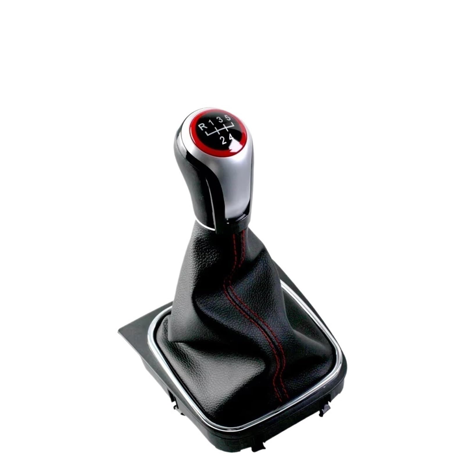ONHBGTX Gearshift Lever Compatible with VW for Golf for Rabbit for Jetta MK5 2004 2005 2006 2007 2008 2009 Gear Shift Knob Suit Automotive Components
