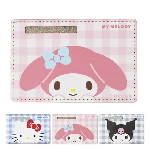 [グルマンディーズ] CROSSROAD マイナンバーカードケース サンリオ キャラクター デザイン スキミング防止 マイナカードケース PUレザー 個人情報保護 カードケース RFID防止 磁気防止 磁気シールド (マイメロディ)のサムネイル