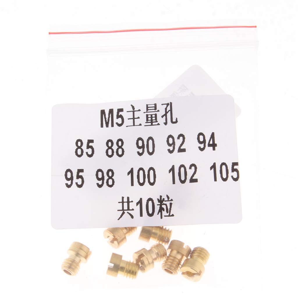 Set 10 Main Jet For Keihin OKO KOSO PWK Carburetor 85 88 90 92 94 ... 105