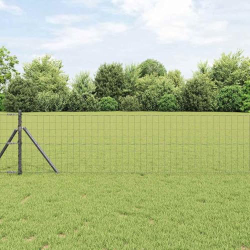Clôture avec poteau résistante aux intempéries en acier - 3