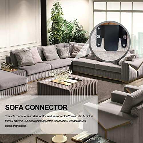 Conector de muebles DEEPDREAM TiepianD-Black herraje de unión para tableros 7