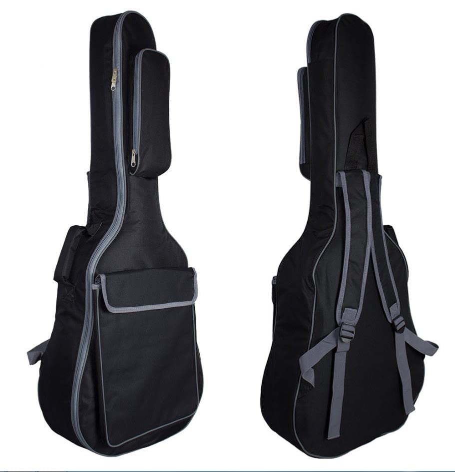 Luminexia Bolsa de Guitarra,Funda Guitarra acústica,Bolsa Guitarra acústica,Nailon Oxford 600D Resistente al Agua Interior,Funda para Polvo,para Guitarra Impermeable,Bolsa de Ukelele