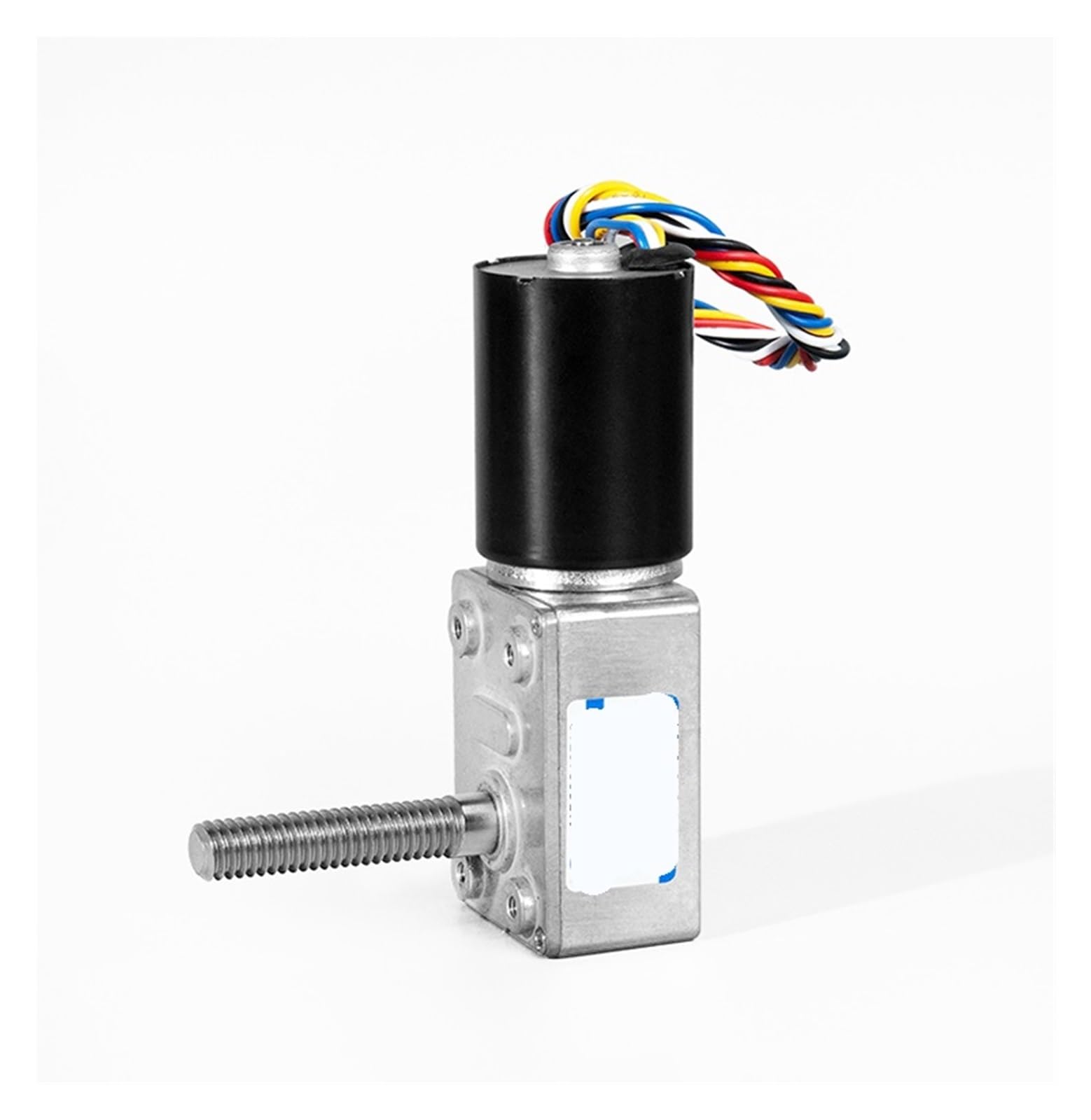 ZIDRMTKVK JGY-2838 Worm DC Reduction Motor Speed regulating self-Locking Small M8 Screw Shaft 24V(24V 20 rpm)