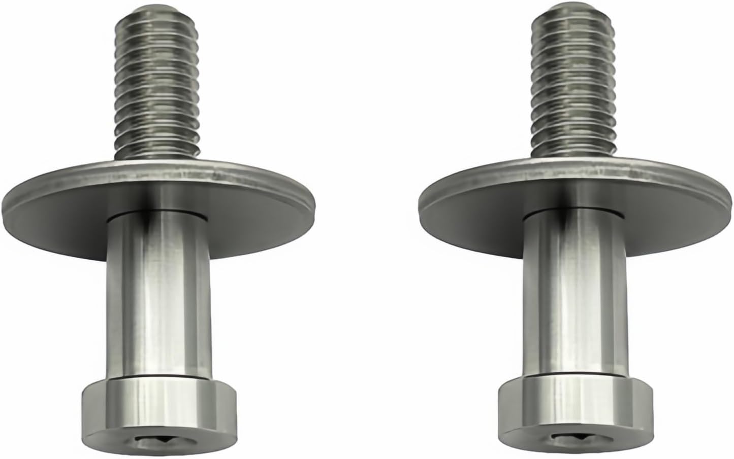 2Pcs Door Striker Bolts, Stainless Steel Door Latch Jamb Striker Kit Fits for Firebird Camaro 1970-1992, for Nova 1975-1979, for Chevy/GMC C/K Trucks & SUV's 1988-1998