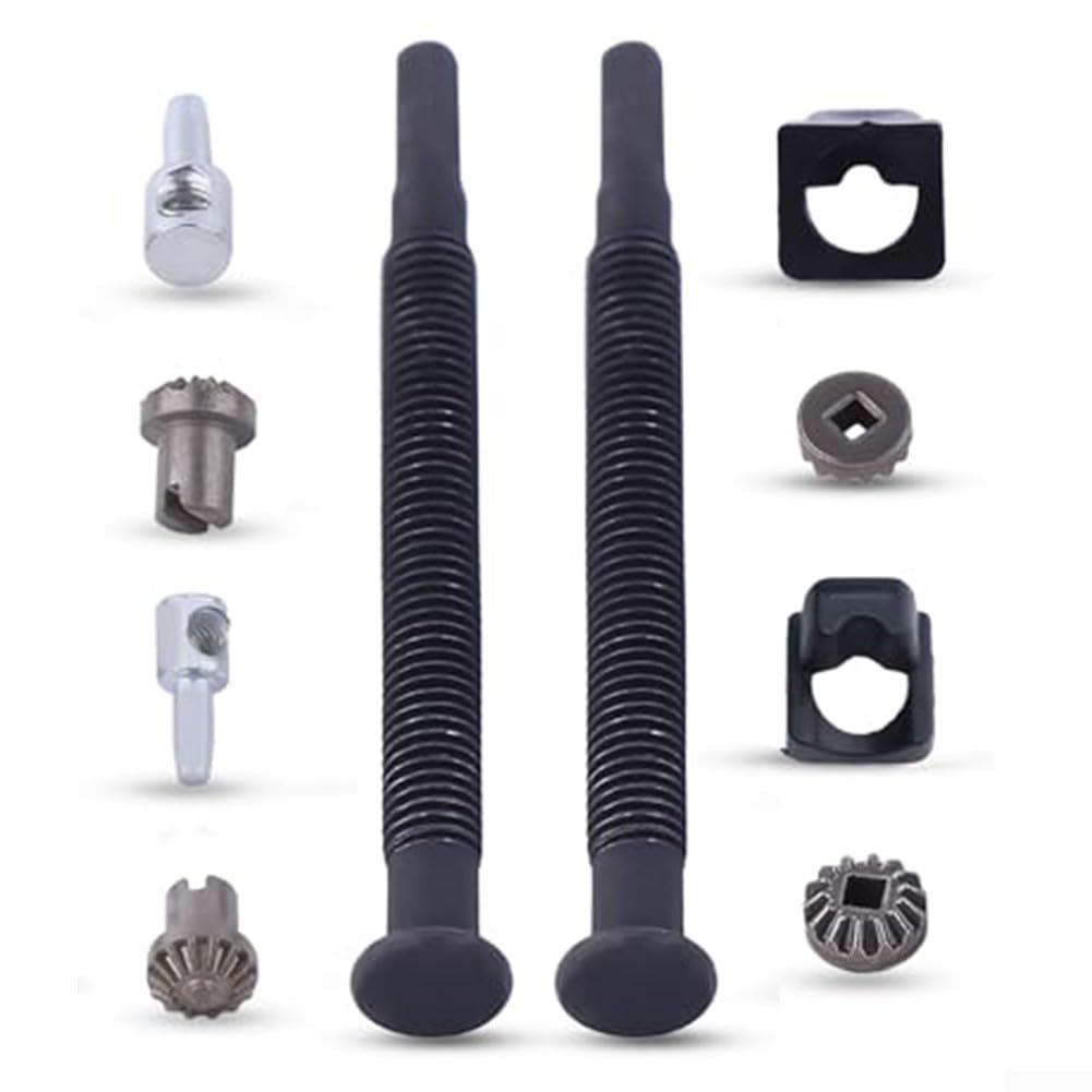 Kit tendicatena per motosega Echo, confezione da 2 pezzi, per modelli CS370, CS400, CS450, V651000001, montaggio di tensionamento della barra della catena, ricambio