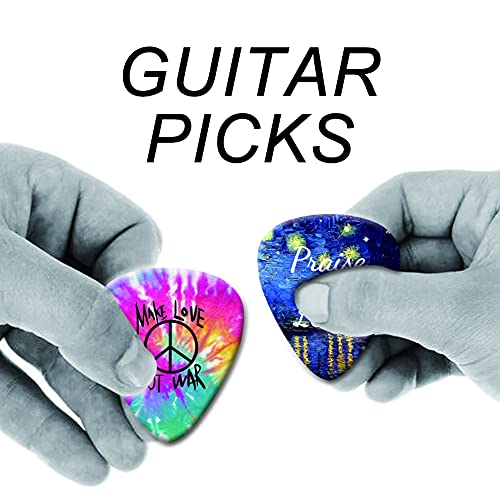 GLOBLELAND Lot de 9 Tournesol Médiators pour Guitare Tournesol Motif Médiators de Guitare 0.71mm Médiators Guitare en… - Les Beatles, Paul McCartney, John Lennon, RIngo Starr, George Harrison GLOBLELAND Lot de 9 Tournesol Médiators pour Guitare Tournesol Motif Médiators de Guitare 0.71mm Médiators Guitare en… – Image 6