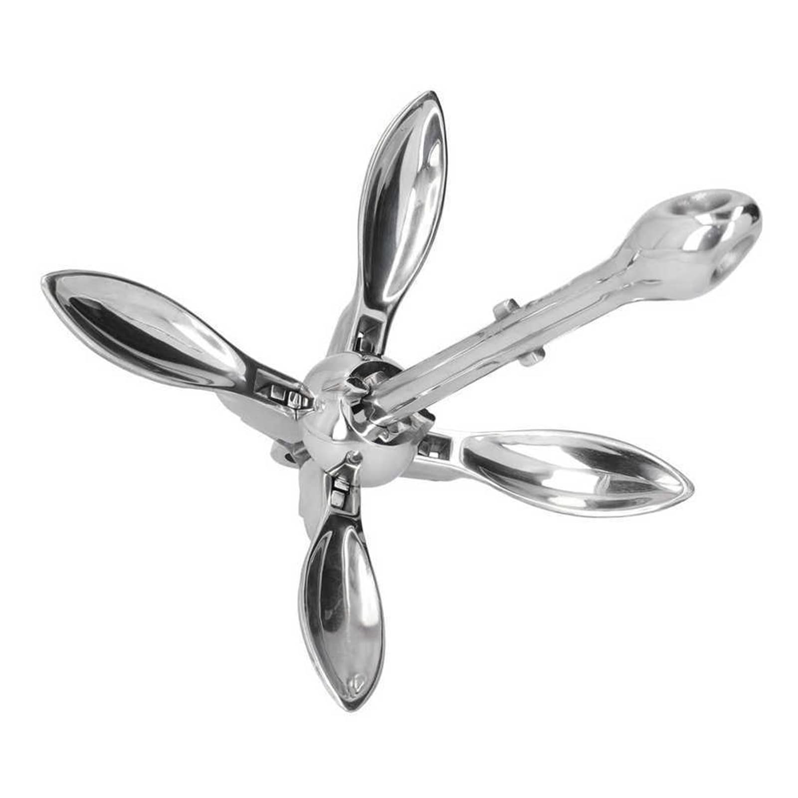 0.7kg, 1.5kg, 2.5kg, 3.2kg 316 Accessoires De Yacht Marin en Acier Inoxydable Ancre De Matériel Marin Ancre Pliante Ancre De Parapluie