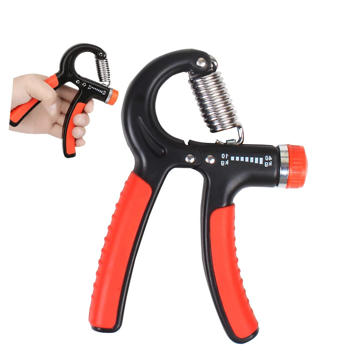 TRUE INDIAN HAND GRIP EXERCISER 10KG TO 40KG ADJUSTABLE HAND STRENGTHENER, HAND GRIPPER, Adjustable Spring Hand Exerciser, | Finger Exerciser| Hand Grip Strengthener for Men & Women (B09ZL19G5H) Amazon Price History, Amazon Price Tracker