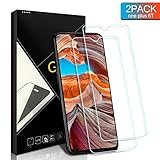 Yersan OnePlus 6T Screen Protector Glass [2 Pack], Case Friendly HD Tempered Glass Anti-Scratch Bubble-Free Screen Protector for OnePlus 6T