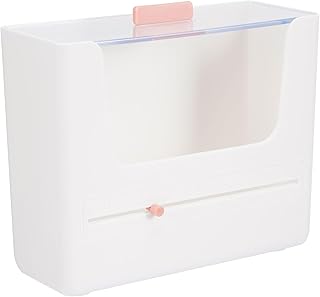 Caja de almacenamiento de cosméticos con tapa...