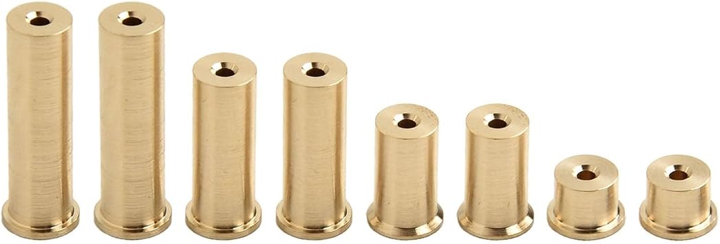 Golf Club Weight Head Kit, 8PCS Brass Screws for 0.33 Inch Club Heads, 2g 4g 6g 8g Swing Balance Tuning Accessories for Custom Fit