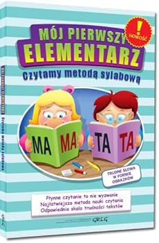 Paperback Mój pierwszy elementarz Czytamy metoda sylabowa [Polish] Book