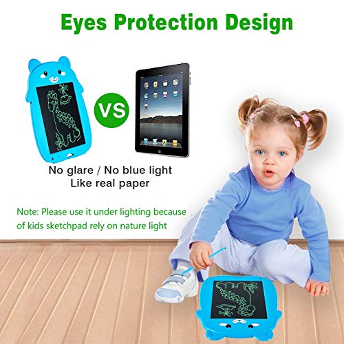 Matesy Educational Toys for 4 5 6 2 Year Old Boys Toys Age 2 4 5 6, Electronic LCD Writing Tablet Drawing Board Gifts for 2 3 5 Year Old Boys Birthday Gifts Age 6 4 3 Year Old Boys Gifts Kids age 2-4 - Thumbnail 3